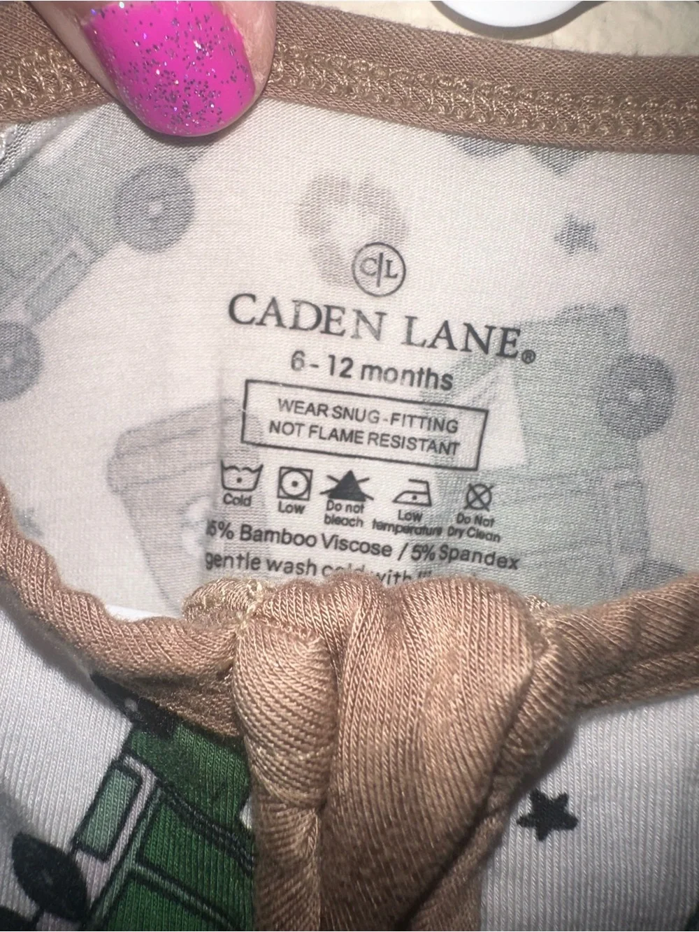 Caden Lane Bamboo Zippy
